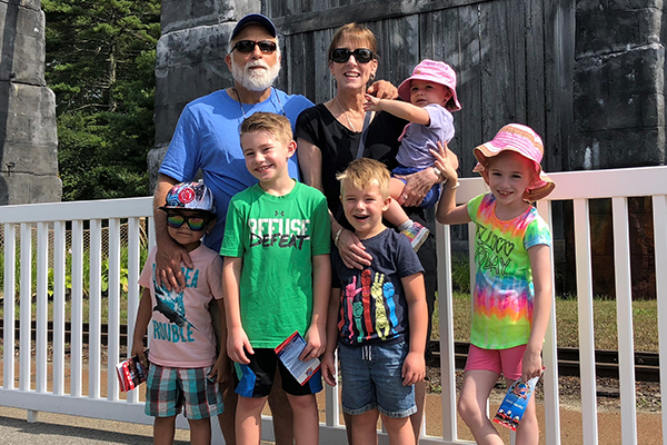 Dr. Bernie Durante and family